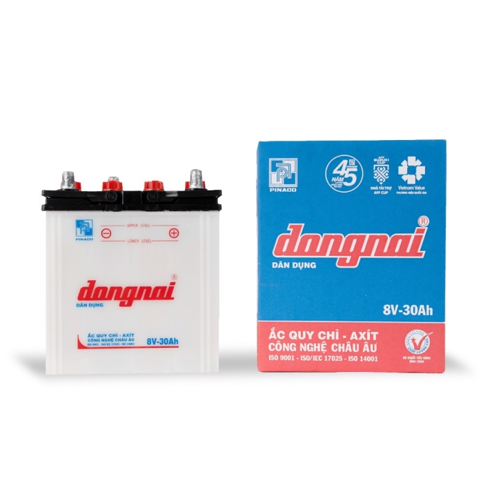 Ắc quy Dân dụng Đồng Nai 8V-30Ah - 8V - 30Ah