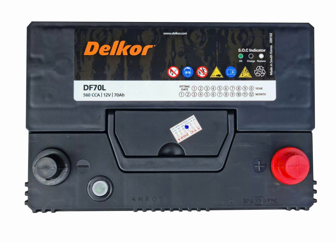 ẮC QUY DELKOR 46B24LS (12V-45AH) CCA 370