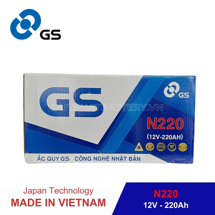 BÌNH GS NƯỚC N150 (12V-150AH)